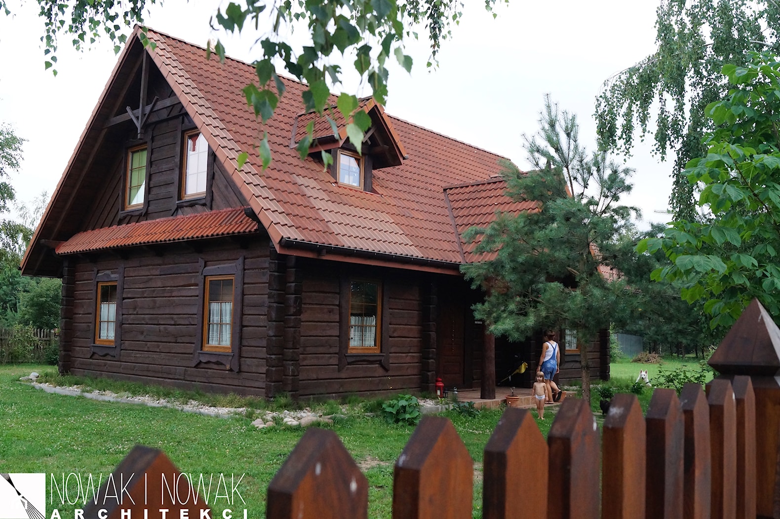 DOM DREWNIANY 3 - zdjęcie od Nowak i Nowak Architekci - Homebook