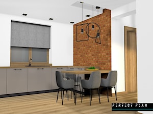 Dom na przedmieściach - Kuchnia, styl nowoczesny - zdjęcie od PerfectPLAN