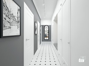 Projekt wnętrza mieszkania 87m2/ Warszawa / Przedpokój - zdjęcie od BIG IDEA studio projektowe