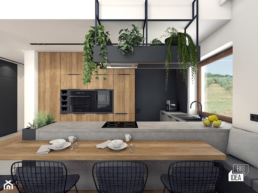 Projekt wnętrza 110m2 / Kobyle / Kuchnia - zdjęcie od BIG IDEA studio projektowe