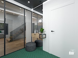 Projekt wnętrza domu 240 m2 cz.I / Bochnia - Hol / przedpokój, styl nowoczesny - zdjęcie od BIG IDEA studio projektowe