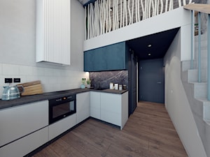 MINI mieszkanie - część dzienna - zdjęcie od BIG IDEA studio projektowe
