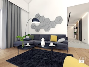 Projekt wnętrza 110m2 / Kobyle / Salon - zdjęcie od BIG IDEA studio projektowe