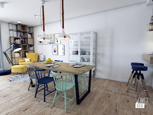 Projekt domu 107,52 m2 / Wieliczka - Salon, styl nowoczesny - zdjęcie od BIG IDEA studio projektowe