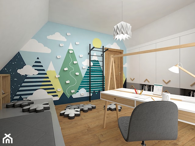 Pokoje dla dzieci 17 + 17 m2 / Nowy Targ