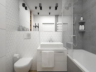 Projekt łazienki 5 m2 / Kraków