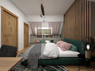 Projekt sypialni 15 m2 / Nowy Targ