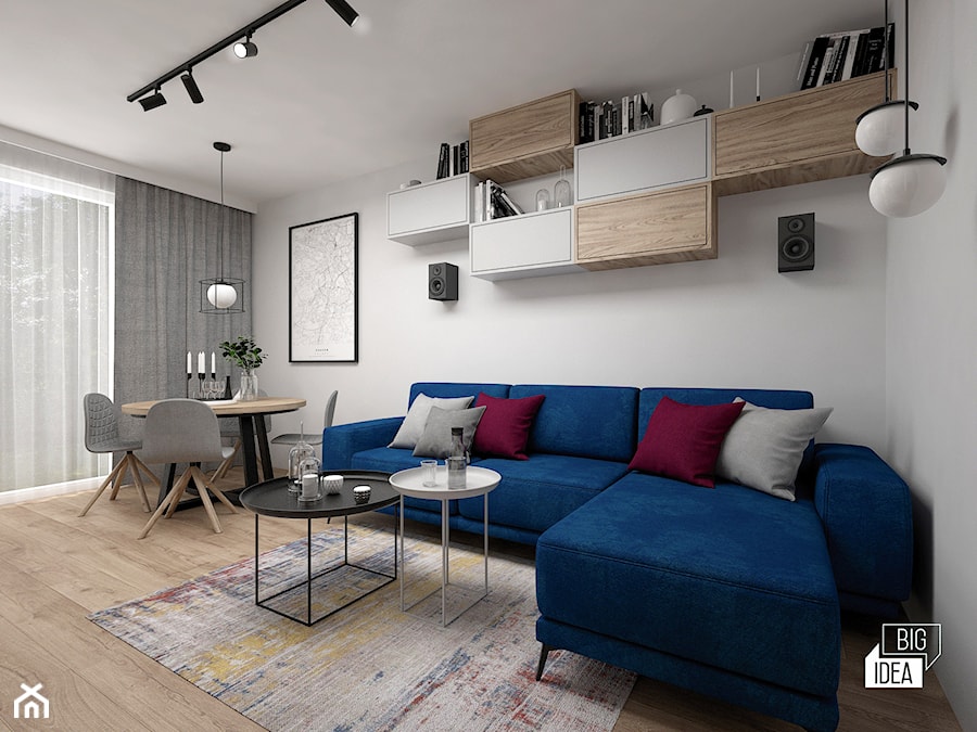 Projekt mieszkania / Bochnia / Salon - zdjęcie od BIG IDEA studio projektowe