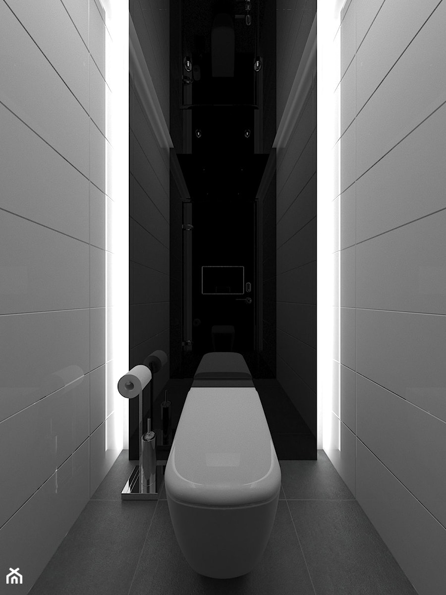 Salon kosmetyczny - łazienka - zdjęcie od BIG IDEA studio projektowe