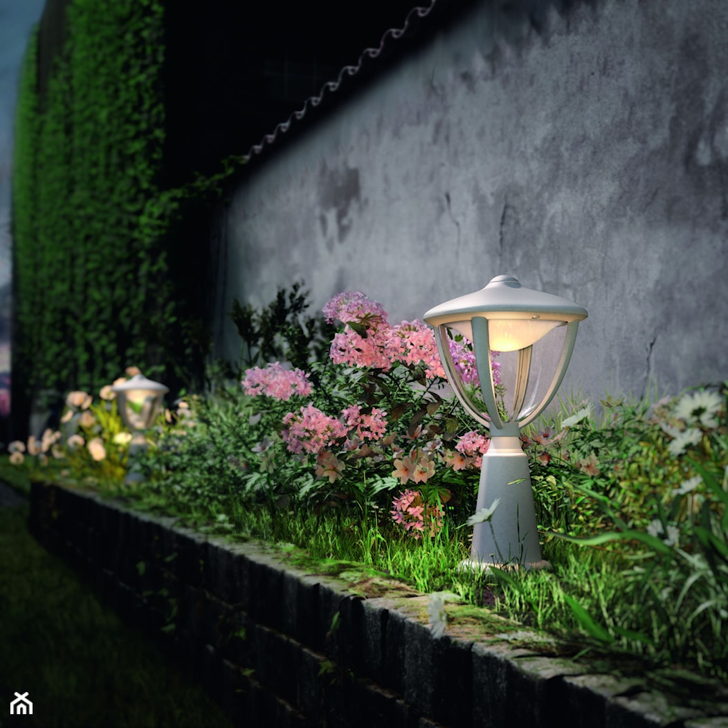 Lampy zewnętrzne - Średni ogród za domem, styl prowansalski - zdjęcie od Philips Lighting - Homebook