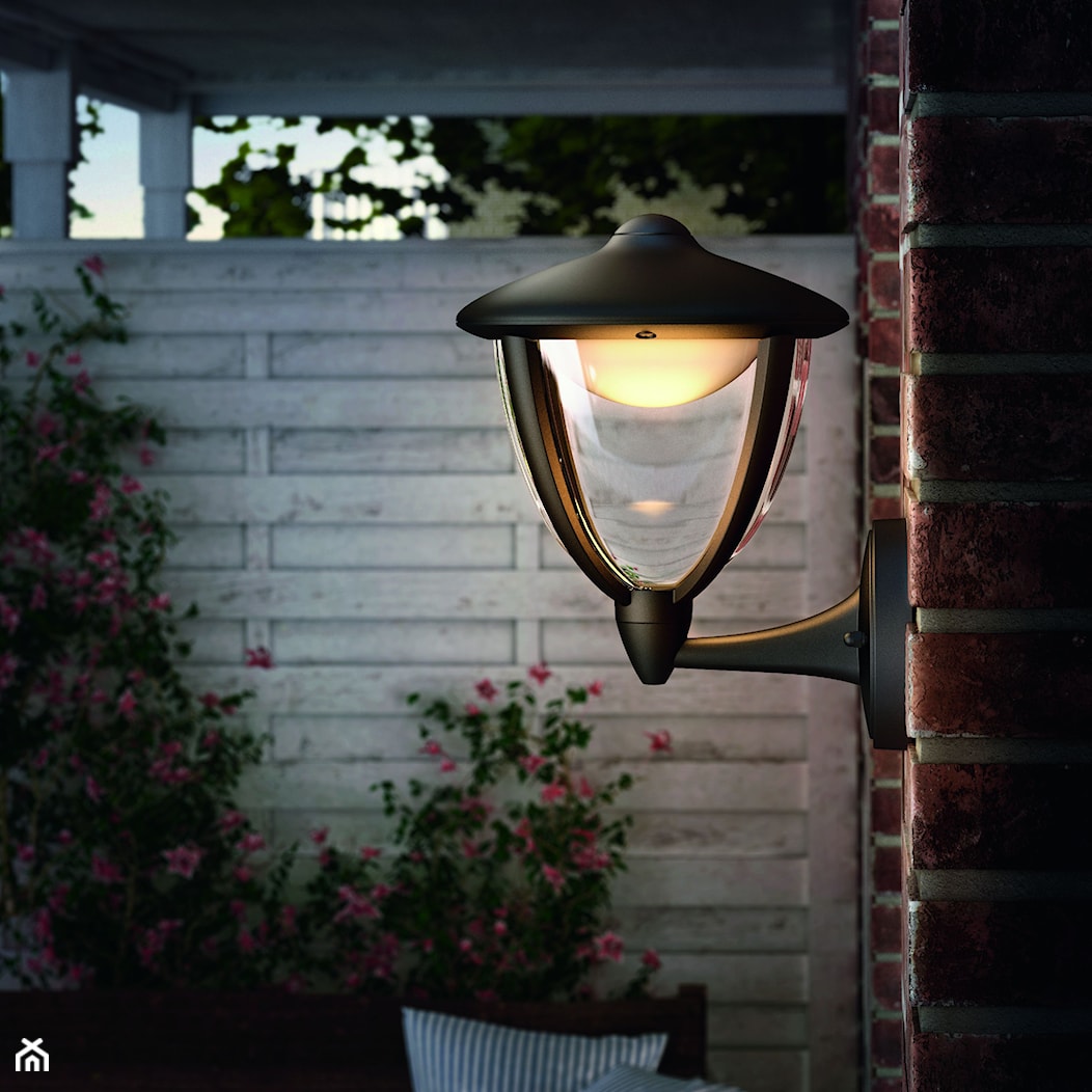 Lampy zewnętrzne - Mały ogród przed domem, styl tradycyjny - zdjęcie od Philips Lighting - Homebook