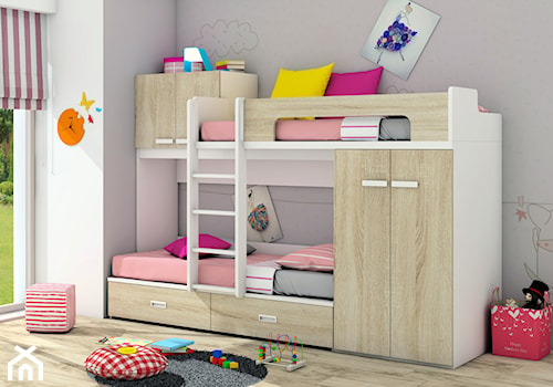 Multifunkcyjne łóżko piętrowe dla dzieci - zdjęcie od Elies.pl