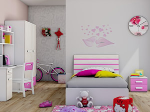 Aranżacja różowego pokoju dla dziewczynki - zdjęcie od Elies.pl