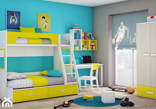 Pokój dziecięcy z łóżkiem piętrowym Elies - zdjęcie od Elies.pl