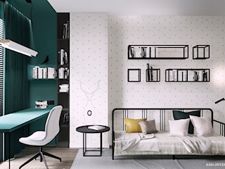Dwupokojowe mieszkanie dla rodziny z Wrocławia w stylu minimalistycznym 