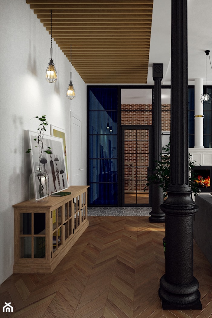 DOM JEDNORODZINNY W STYLU LOFT - zdjęcie od Alina Shevchenko Interiors - Homebook