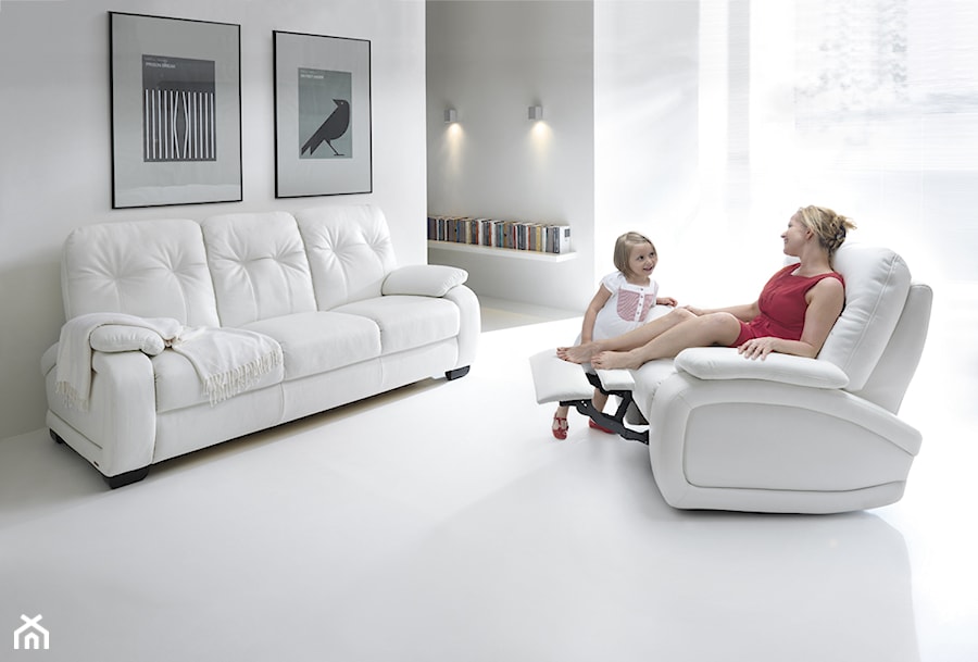 Fino - zestaw sofa 3 os. i fotel - zdjęcie od Fabryka Mebli GALA COLLEZIONE