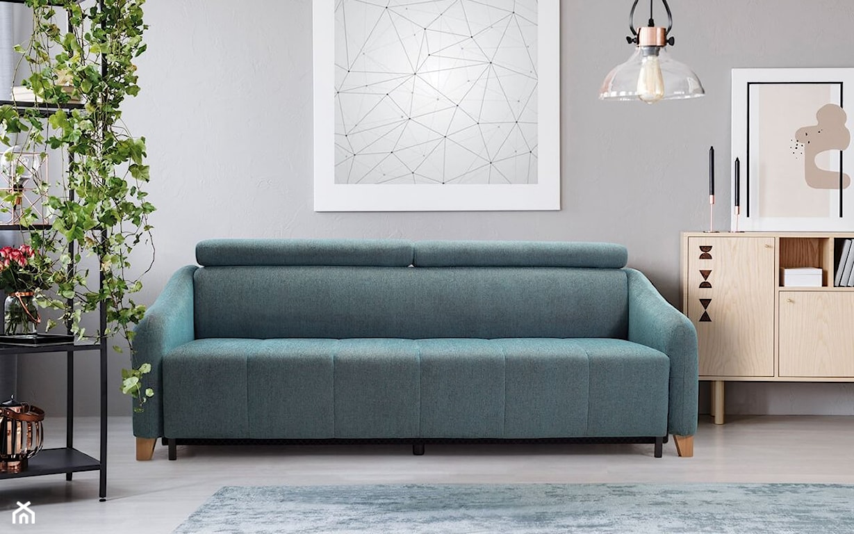 zielona sofa