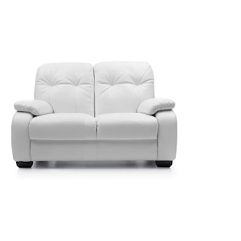 Sofa dwuosobowa Fino, biała sofa, sofa rozkładana, Gala Collezione