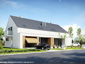 Domy bliźniacze w Wirach - zdjęcie od RBA pracownia projektowa
