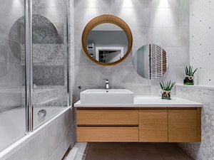 DOM RODZINNY GDAŃSK - Średnia łazienka, styl nowoczesny - zdjęcie od STUDIO FORMA