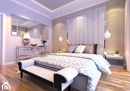 klasyczna sypialnia - zdjęcie od Malee - Projektowanie z pasją