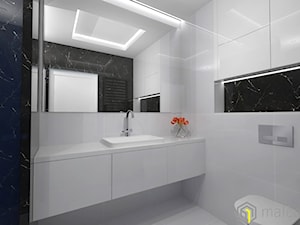 Łazienka Carrara Black & White - zdjęcie od Malee - Projektowanie z pasją