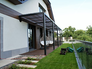GDYNIA POGÓRZE- Realizacja ogrodu i elewacji domu. Dom 230 m2