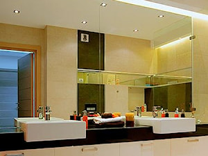 czarno-biała łazienka - Łazienka, styl nowoczesny - zdjęcie od Malee - Projektowanie z pasją