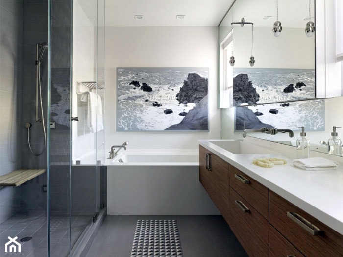 Łazienka, styl minimalistyczny - zdjęcie od Malee - Projektowanie z pasją