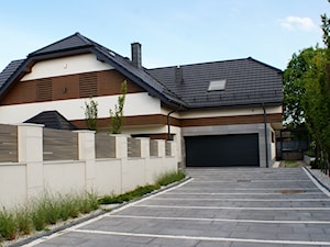 GDYNIA POGÓRZE- Realizacja ogrodu i elewacji domu. Dom 230 m2