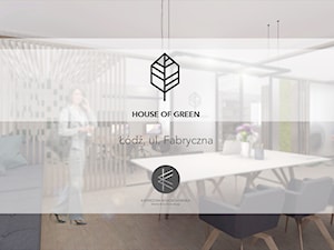 HOUSE OF GREEN - ŁÓDŹ. - Wnętrza publiczne, styl skandynawski - zdjęcie od KWojciechowska Studio