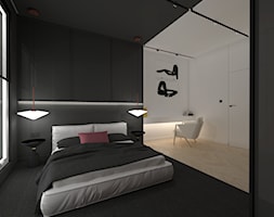 APARTAMENT MARSALA. - Sypialnia, styl minimalistyczny - zdjęcie od KWojciechowska Studio - Homebook