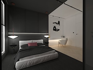 APARTAMENT MARSALA. - Sypialnia, styl minimalistyczny - zdjęcie od KWojciechowska Studio