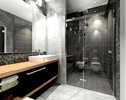 Łazienka - Średnia z punktowym oświetleniem łazienka, styl nowoczesny - zdjęcie od Joanna Bluemer - Homebook