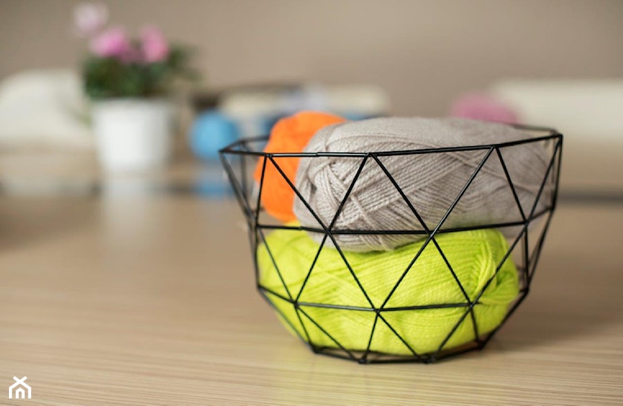 Koszyk metalowy Kobe, koszyk dekoracyjny, - zdjęcie od Galicja dla Twojego Domu