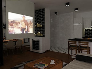 mieszkanie na ochocie Warszawa - Salon, styl tradycyjny - zdjęcie od Grafika i Projekt architektura wnętrz