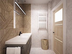 łazienka z wanną - zdjęcie od Grafika i Projekt architektura wnętrz