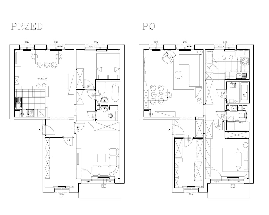 metamorfoza - zdjęcie od Grafika i Projekt architektura wnętrz