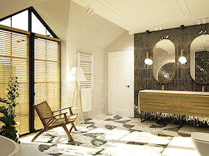 salon kąpielowy 20m2 - zdjęcie od Grafika i Projekt architektura wnętrz