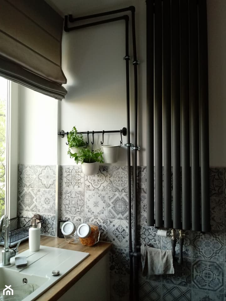 projekty pojedynczych pomieszczeń - Kuchnia, styl skandynawski - zdjęcie od Grafika i Projekt architektura wnętrz