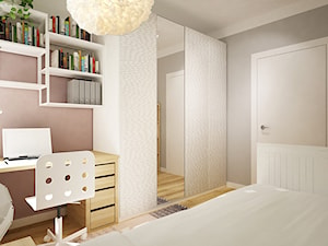 mieszkanie 60m2 - Pokój dziecka, styl nowoczesny - zdjęcie od Grafika i Projekt architektura wnętrz