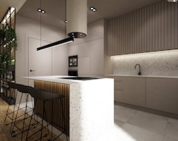 dom 160m2 industrialny - Kuchnia, styl industrialny - zdjęcie od Grafika i Projekt architektura wnętrz - Homebook