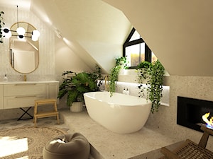 salon kąpielowy 18m2 - zdjęcie od Grafika i Projekt architektura wnętrz