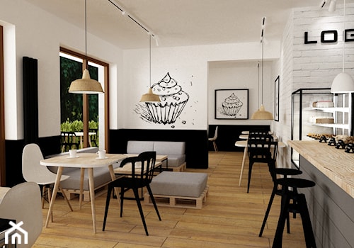 przygotowanie lokalu użytkowego pod kawiarnie na warszawskiej woli - Wnętrza publiczne, styl minimalistyczny - zdjęcie od Grafika i Projekt architektura wnętrz