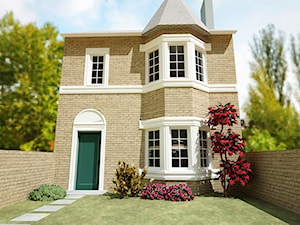 dom koncepcja wschodnia anglia - Ogród, styl tradycyjny - zdjęcie od Grafika i Projekt architektura wnętrz