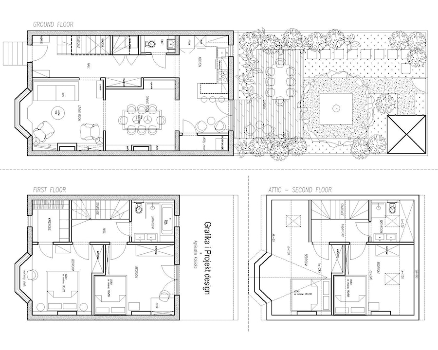 dom koncepcja wschodnia anglia - Wnętrza publiczne, styl tradycyjny - zdjęcie od Grafika i Projekt architektura wnętrz