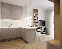 mieszkanie do wynajęcia 2 pokoje - Kuchnia, styl nowoczesny - zdjęcie od Grafika i Projekt architektura wnętrz - Homebook