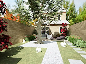dom koncepcja wschodnia anglia - Ogród, styl nowoczesny - zdjęcie od Grafika i Projekt architektura wnętrz