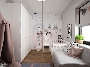 dom biel i grafit - Pokój dziecka, styl skandynawski - zdjęcie od Grafika i Projekt architektura wnętrz